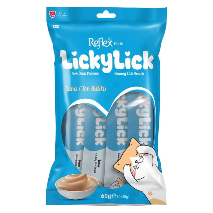 Lickylick Ton Balıklı Sivi Ödül Maması 4x15 Gr