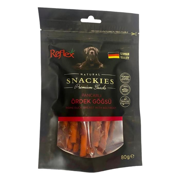 Natural Snackies Pancarli Ördek Gögsü 80 Gr