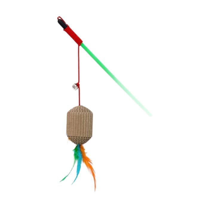 Kraftli Tüylü Kedi Oltasi 46 Cm