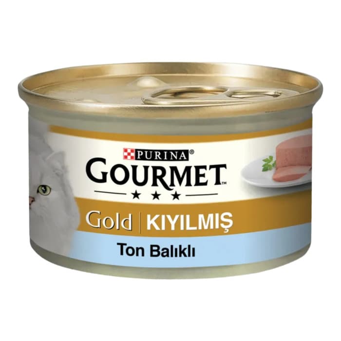Purina Gourmet Gold Kiyilmis Ton Balıklı Kedi Konservesi