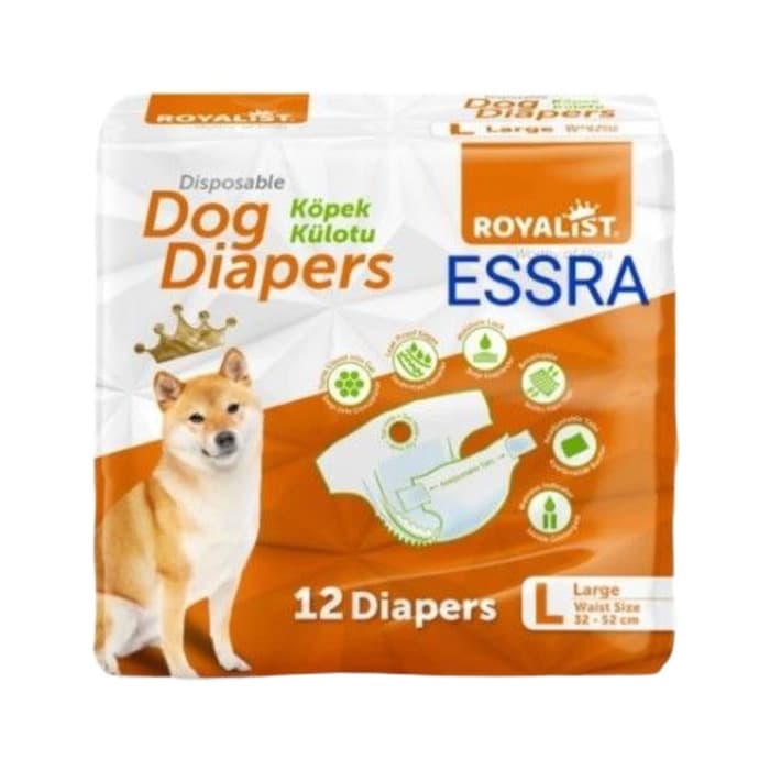 Köpek Külodu L Beden 32-52 Cm 8-14 Kg 12'li