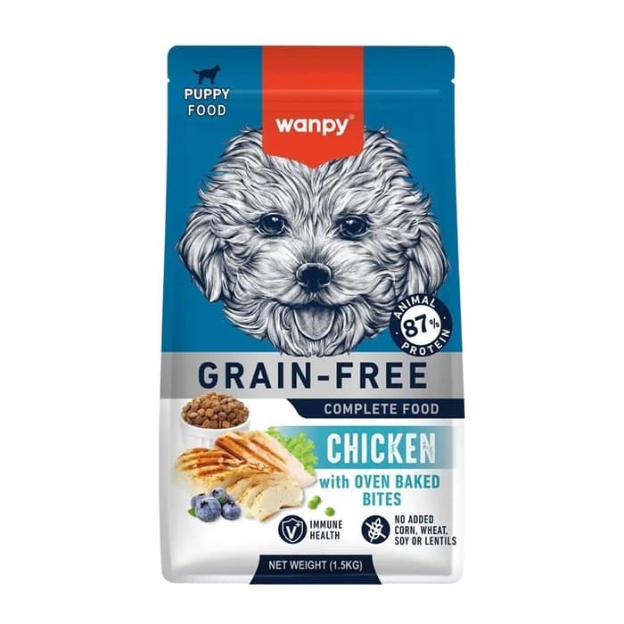 Wanpy Puppy Yavru Köpek Maması Tavuklu 1,5 Kg