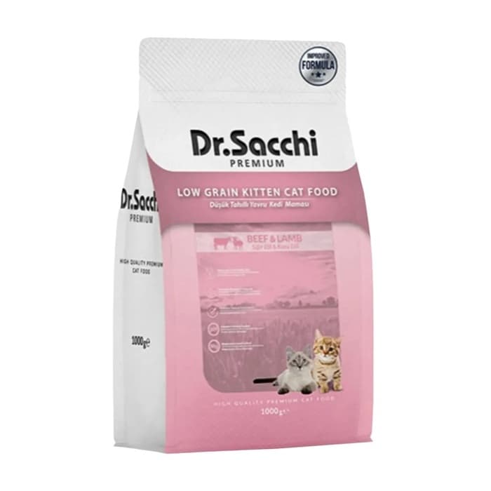 Premium Düsük Tahıllı Yavru Kedi Maması 1 Kg