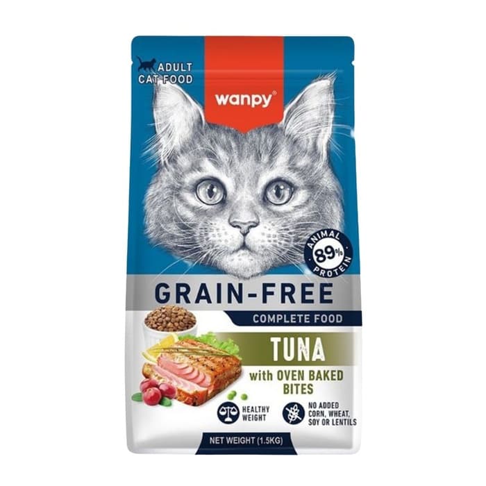 Wanpy Yetişkin Kedi Maması Ton Balıklı 1,5 Kg