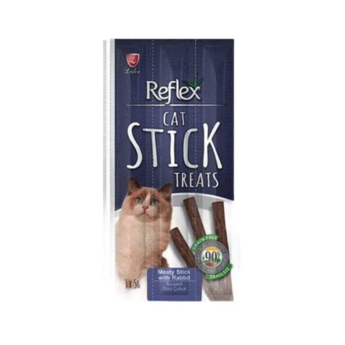 Cat Stick Tavsanli Kedi Ödül Çubugu 3 Adet 5 gr