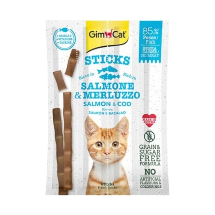 Sticks Somon Morina Tahılsız Ödül Çubuklari 4x5 Gr