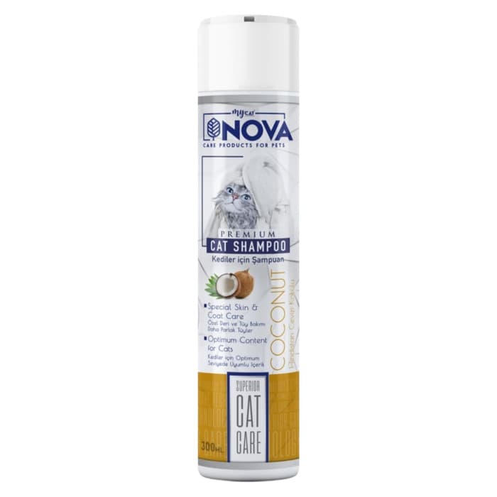 Nova Hindistan Cevizi Özlü Kedi Şampuanı 300ml