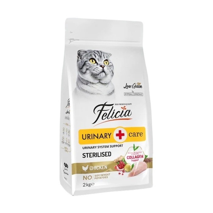 Felicia Urinary Care Kısırlaştırılmış Yetişkin Kedi Maması Tavuklu
