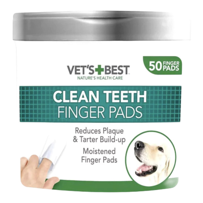 Vets Best Clean Teeth Köpek Dis Temizleme Parmak Pedi 50 Adet