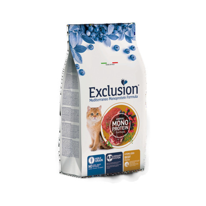 Düsük Tahıllı Monoprotein Sığır Etli Kısırlaştırılmış Kedi Maması 1,5 Kg